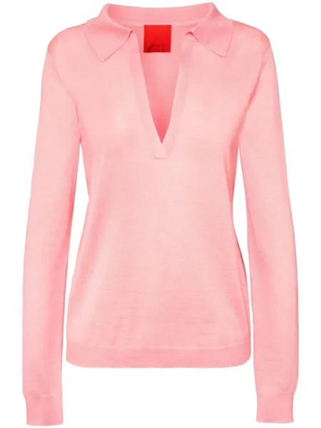 Cashmere In Love верхняя часть поло Lane, розовый