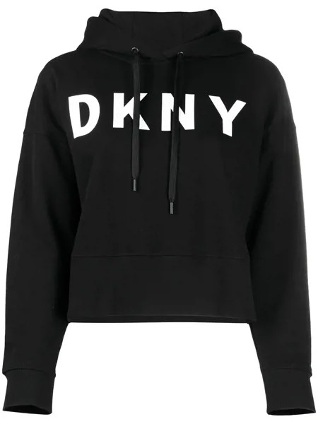 DKNY худи с кулиской и логотипом