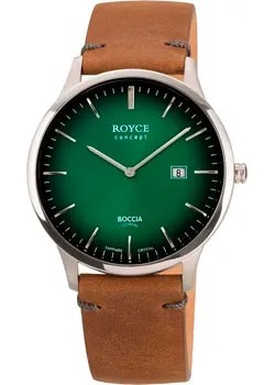 Наручные  мужские часы Boccia 3641-02. Коллекция Royce