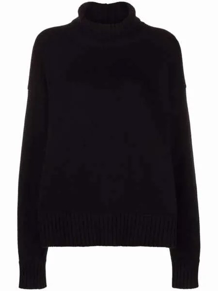 Jil Sander кашемировый джемпер с высоким воротником