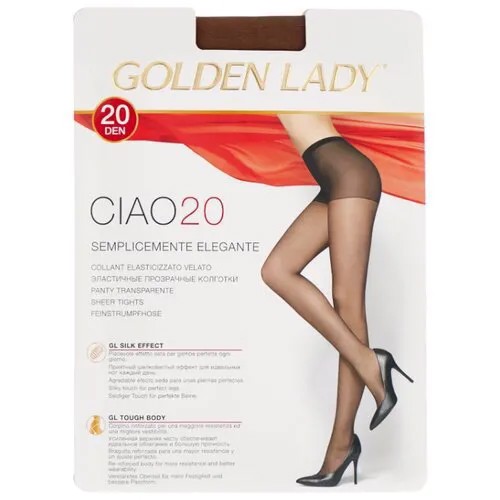 Колготки Golden Lady Ciao 20 den, размер 3-M, camoscio (бежевый)