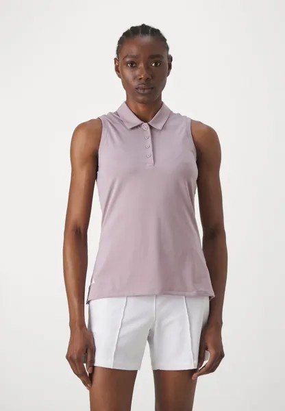 Рубашка-поло ULTIMATE SOLID SLEEVELESS adidas Golf, цвет mauve