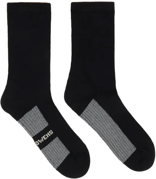 Черные носки с блестками Rick Owens