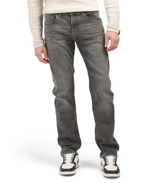 Прямые джинсы 7 For All Mankind, цвет Reformer