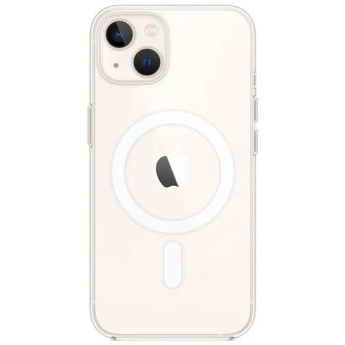 Чехол Apple MagSafe для iPhone 13, поликарбонат, прозрачный