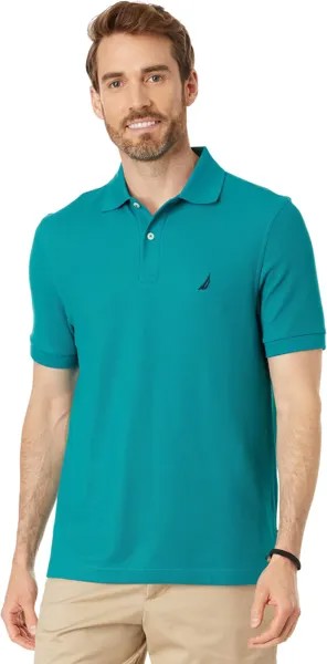 Рубашка-поло Sustainably Crafted Classic Fit Deck Polo Nautica, цвет Harbor Jade