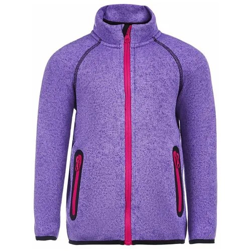 Олимпийка Oldos для девочек, карманы, размер 92, фиолетовый