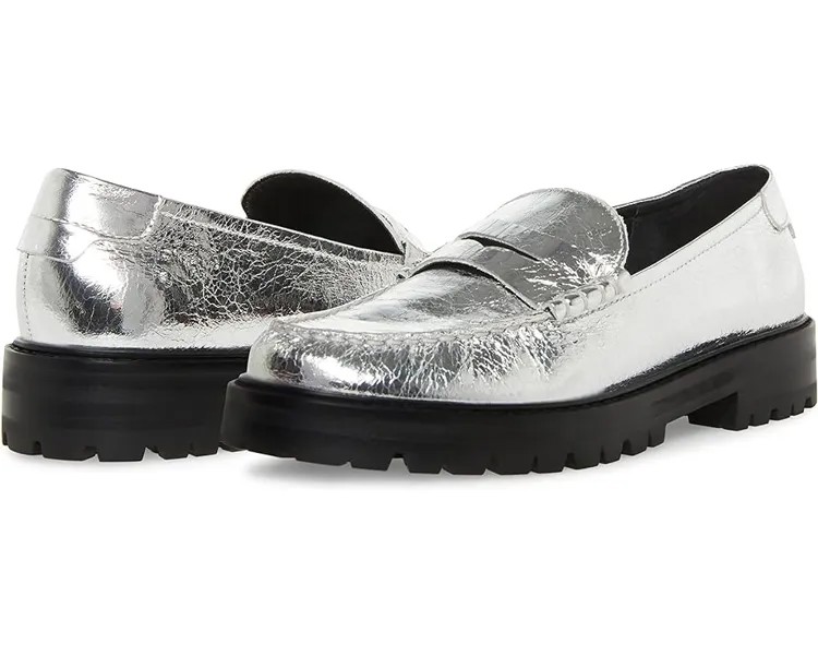 Лоферы Steve Madden Madelyn Loafer, серебряный