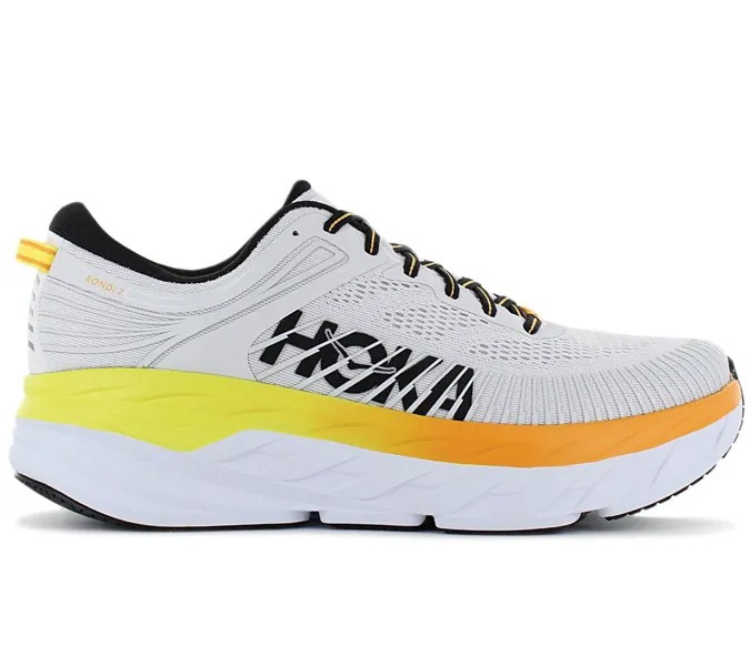 HOKA One One Bondi 7 - Мужские кроссовки Серый 1110518-NCRY Кроссовки Спортивная обувь ORIGINAL