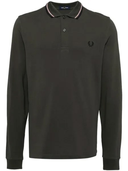 Fred Perry рубашка с воротником-поло, зеленый