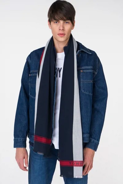 Шарф мужской Tommy Hilfiger AM0AM04289 синий