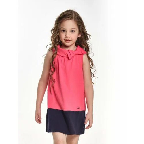 Платье Mini Maxi, размер 110, коралловый