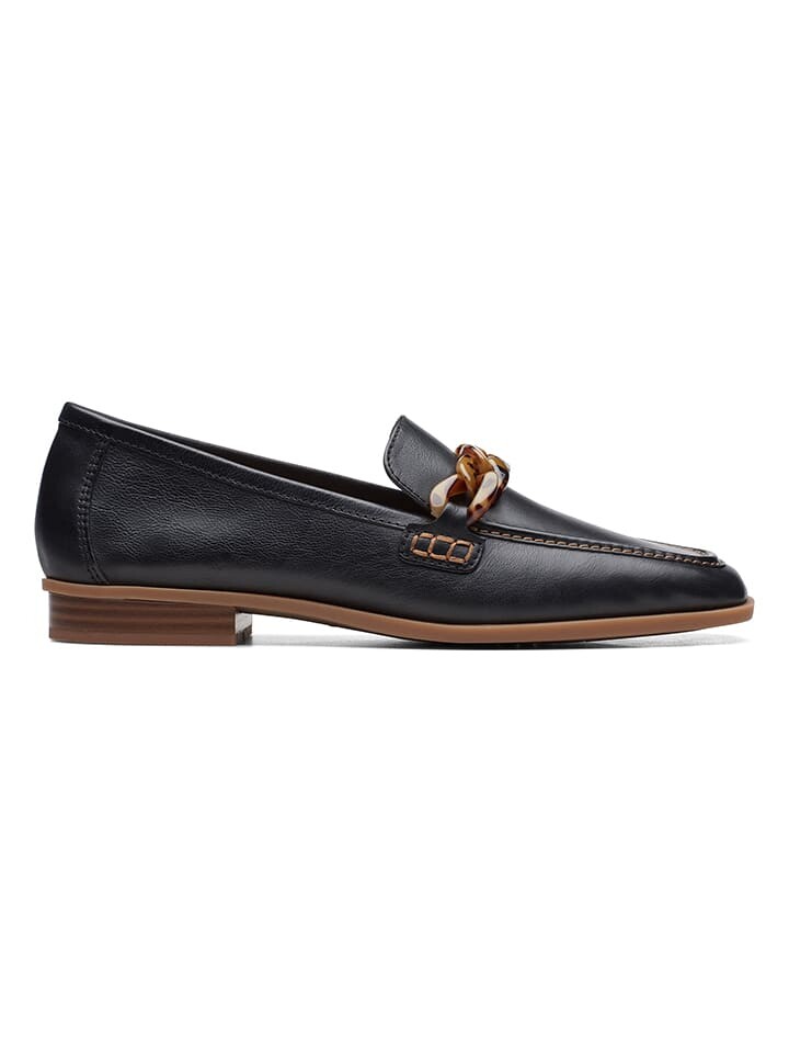 Тапочки Clarks Leder Sarafyna Iris, черный