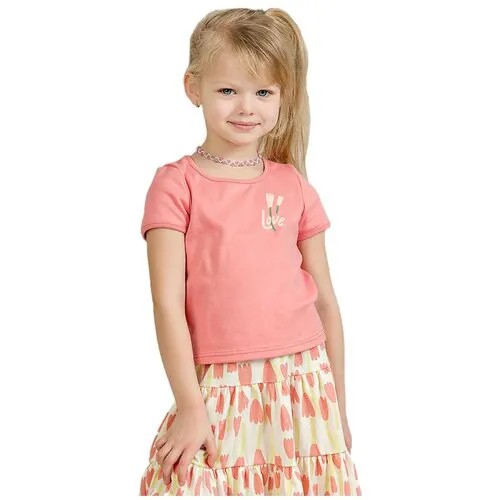 Футболка BOSSA NOVA 245Л22-227 Коралловый р.128