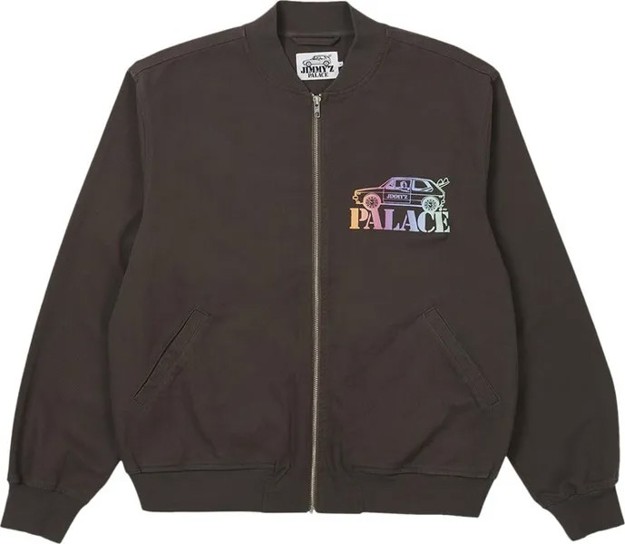 Бомбер Palace Jimmy'z Washed Twill Bomber 'Grey', серый
