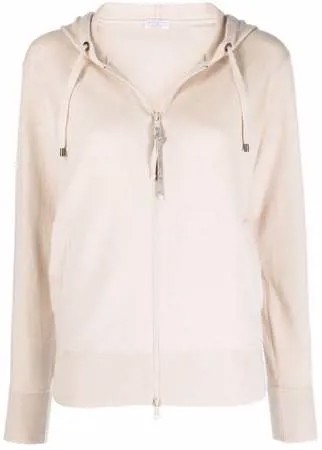 Brunello Cucinelli кашемировое худи на молнии