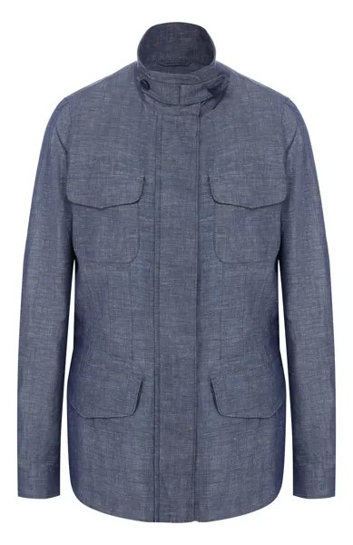 Жакет из смеси льна и хлопка Loro Piana