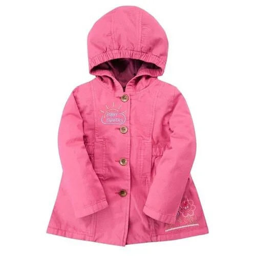 BONITO KIDS Парка для девочки, цвет розовый, рост 98 см