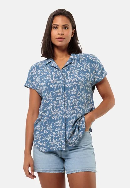 Блузка-рубашка Jack Wolfskin, цвет leaves elemental blue