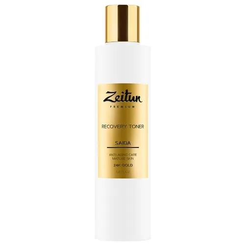 Тoнер Zeitun Premium Saida Recovery Toner с 24K золотом 200 мл