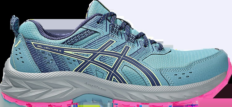Кроссовки Wmns Gel Venture 9 Wide 'Gris Blue', синий