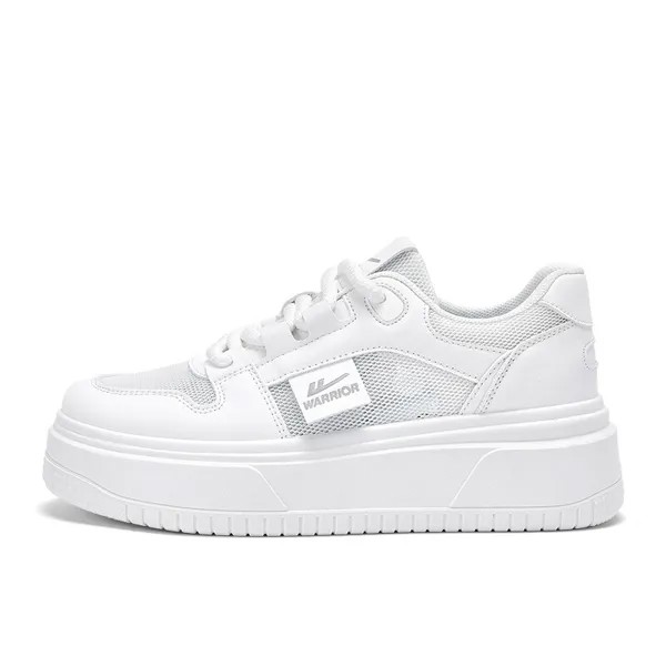 Кроссовки WARRIOR Skateboarding Shoes Women's Low-top, черный/белый