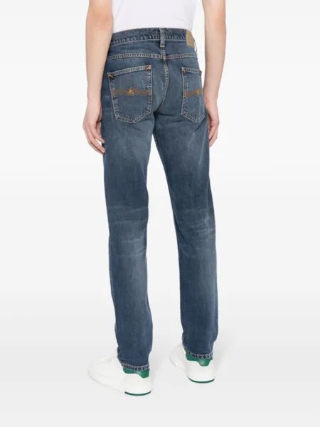 Nudie Jeans джинсы Slim Lean Dean узкого кроя, синий