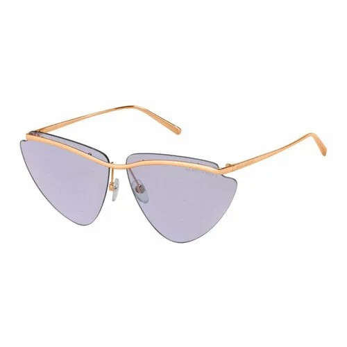 Солнцезащитные очки MARC JACOBS MARC 453/S DDB VY, прямоугольные, оправа: металл, для женщин, золотой