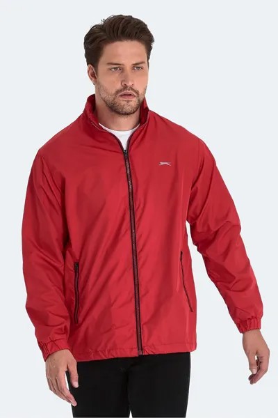 RAREN Мужской плащ красный SLAZENGER