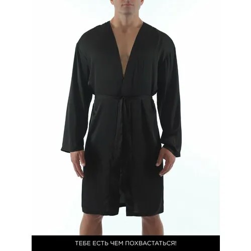 Халат  ХВАСТУН, размер L-XL, черный