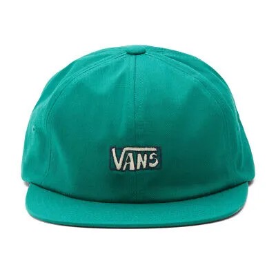 Vans Seasonal Jockey Шляпа с ремешком на спине (темно-бирюзовый) Неструктурированная кепка