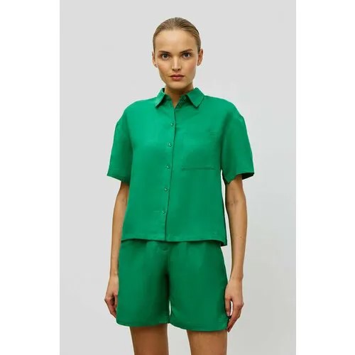 Блуза Baon, размер 50, зеленый