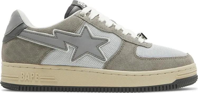 Кроссовки Stadium Goods x Bapesta Lexington Grey, серый