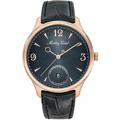 Наручные часы Mathey-Tissot Швейцарские механические наручные часы Mathey-Tissot AC1886CN, черный