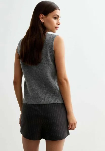 Топ CHERI New Look, светло-серый
