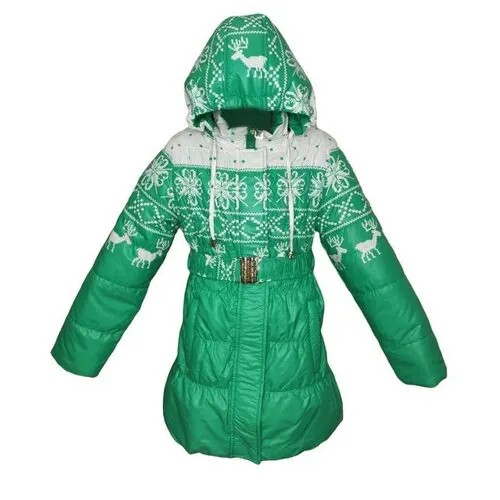 Куртка, размер 110, зеленый