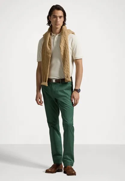 Рубашка поло CUSTOM SLIM FIT SOFT COTTON POLO SHIRT Ralph Lauren, кремовый