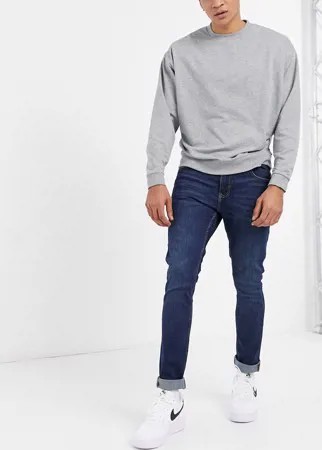 Темно-синие джинсы скинни Esprit-Голубой