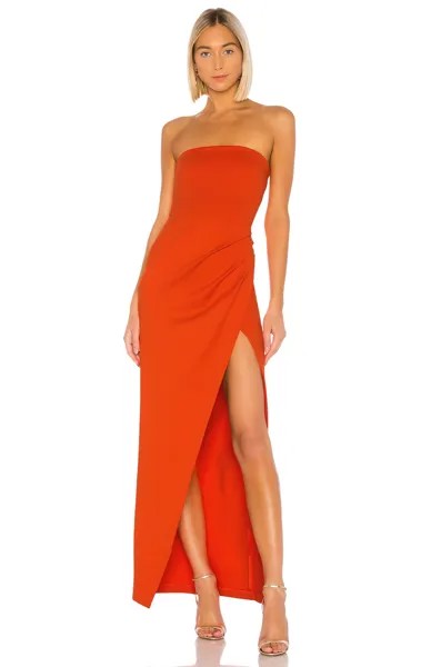 Платье NBD Lucilda Gown, цвет Red Orange
