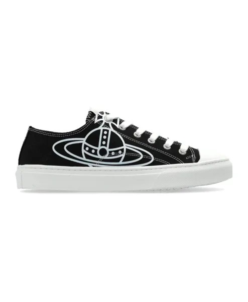 Кроссовки Plimsoll с логотипом Vivienne Westwood, черный