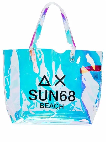 Sun 68 прозрачная сумка-тоут с логотипом
