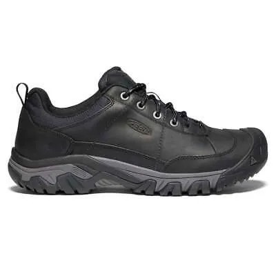 Мужские черные повседневные туфли Keen Targhee Iii Oxford на шнуровке 1022512