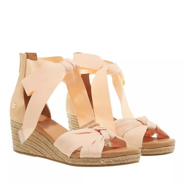 Эспадрильи w yarrow peach fuzz Ugg, бежевый