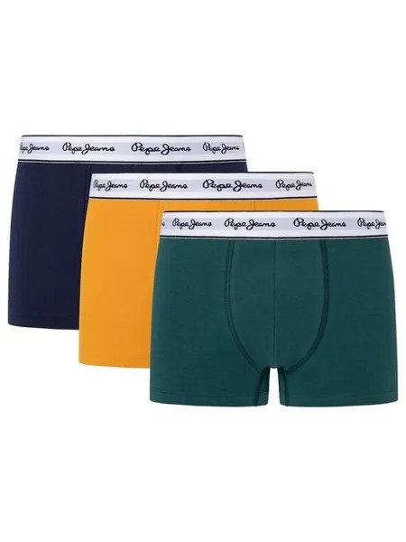 Боксеры, 3 шт. Pepe Jeans, мультиколор