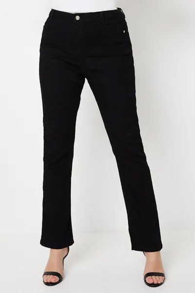 Джинсы Curve Comfort Stretch Bootcut Dorothy Perkins, черный