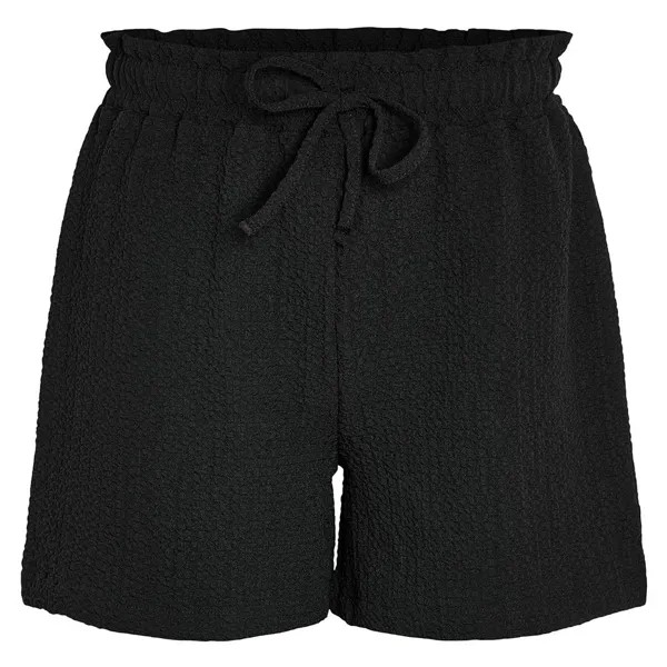 Шорты Noisy May Ripple High Waist, черный