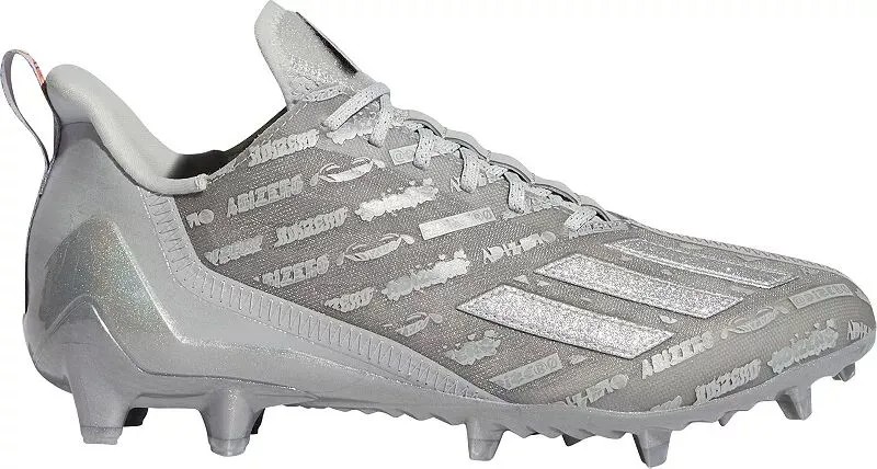 Мужские футбольные бутсы Adidas Adizero Big Mood, серый/серебристый