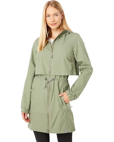 Пальто L.L.Bean Meridian Raincoat, цвет Eucalyptus
