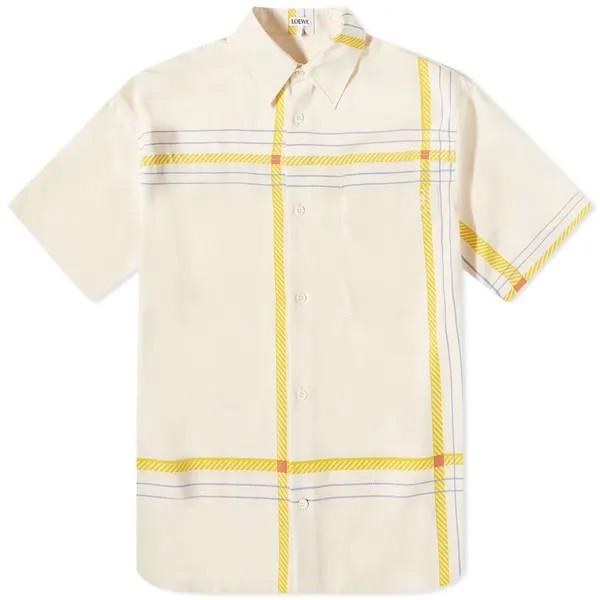 Рубашка Loewe Short Sleeve Check Shirt