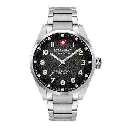 Наручные часы Swiss Military Hanowa, черный